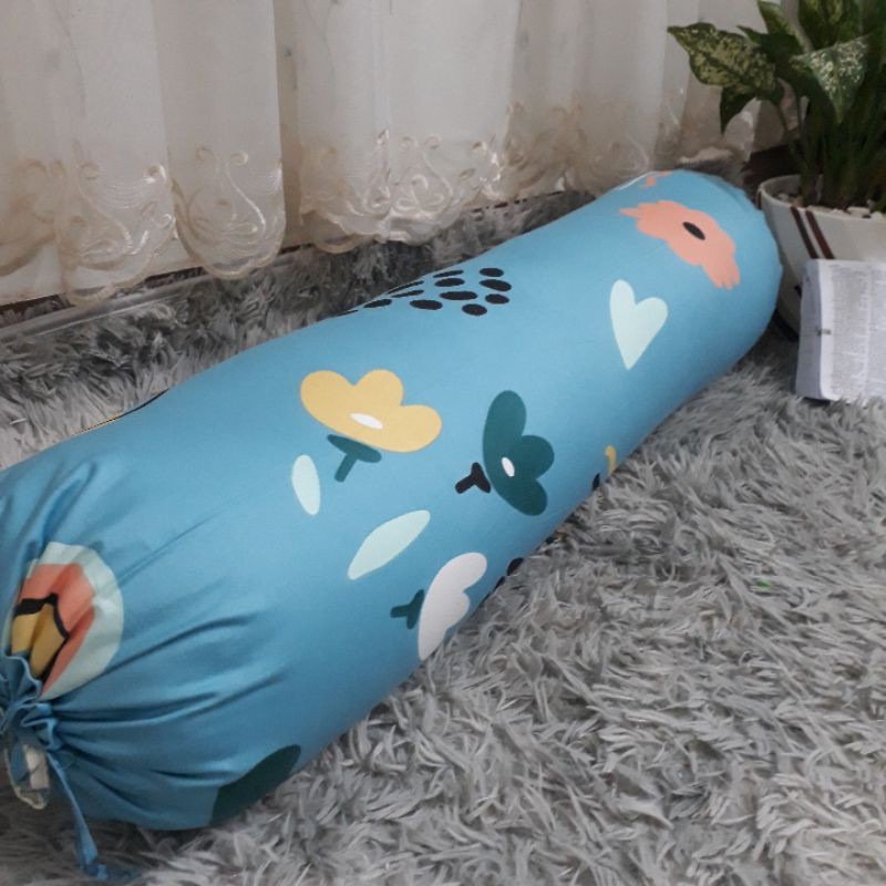 Gối ôm dài người lớn, vải cotton 100%,ruột bông gòn cao cấp, kích thước 35cm×95cm màu đẹp