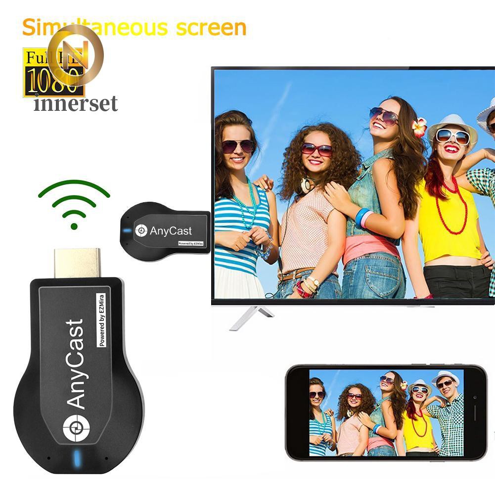 Bộ Nhận Tín Hiệu Wifi Anycast M2 Plus Hdmi Tv Cho Ios Android