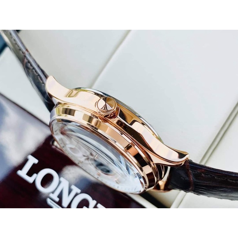 ĐỒNG HỒ NỮ CHÍNH HÃNG Orient RA-AG0022A00C Open Heart Ladies Rose Gold Leather Automatic