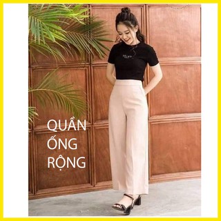 [ HÀNG CAO CẤP] Quần ống rộng  tuyết mưa khóa sườn5