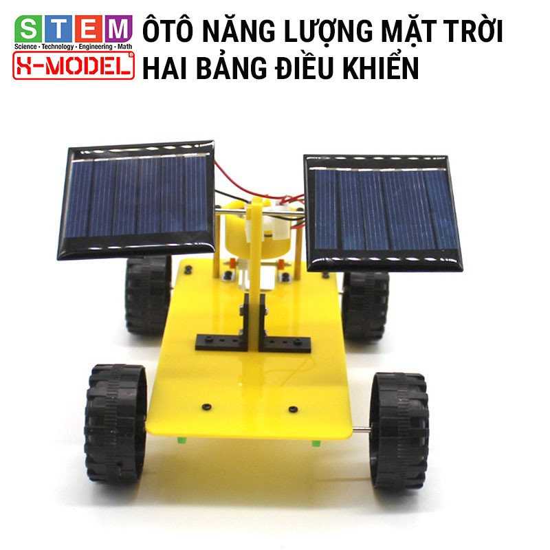 Đồ chơi sáng tạo STEM Xe 4 bánh năng lượng mặt trời X-MODEL ST26 cho bé, Đồ chơi trẻ em DIY [Giáo dục STEM, STEAM]