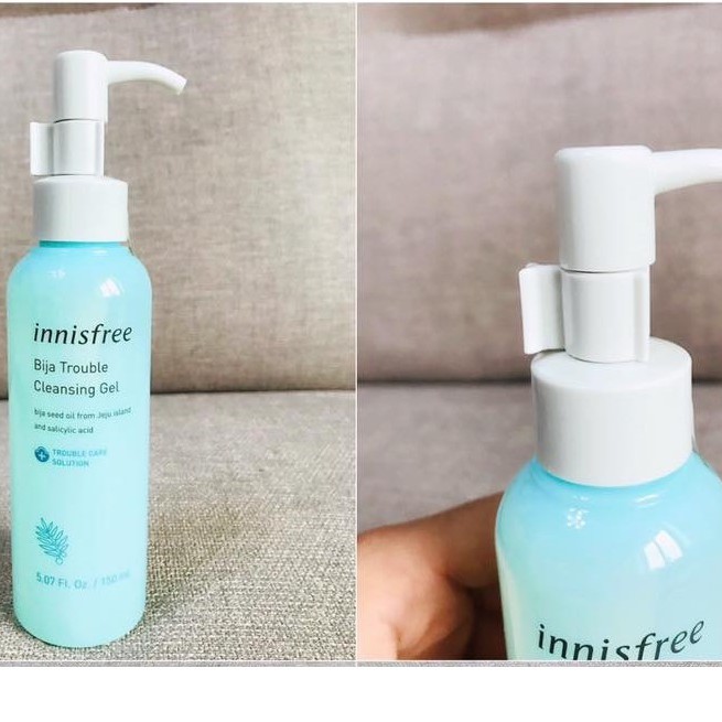 Gel tẩy trang Innisfree Bija Trouble Cleansing Gel 150ml