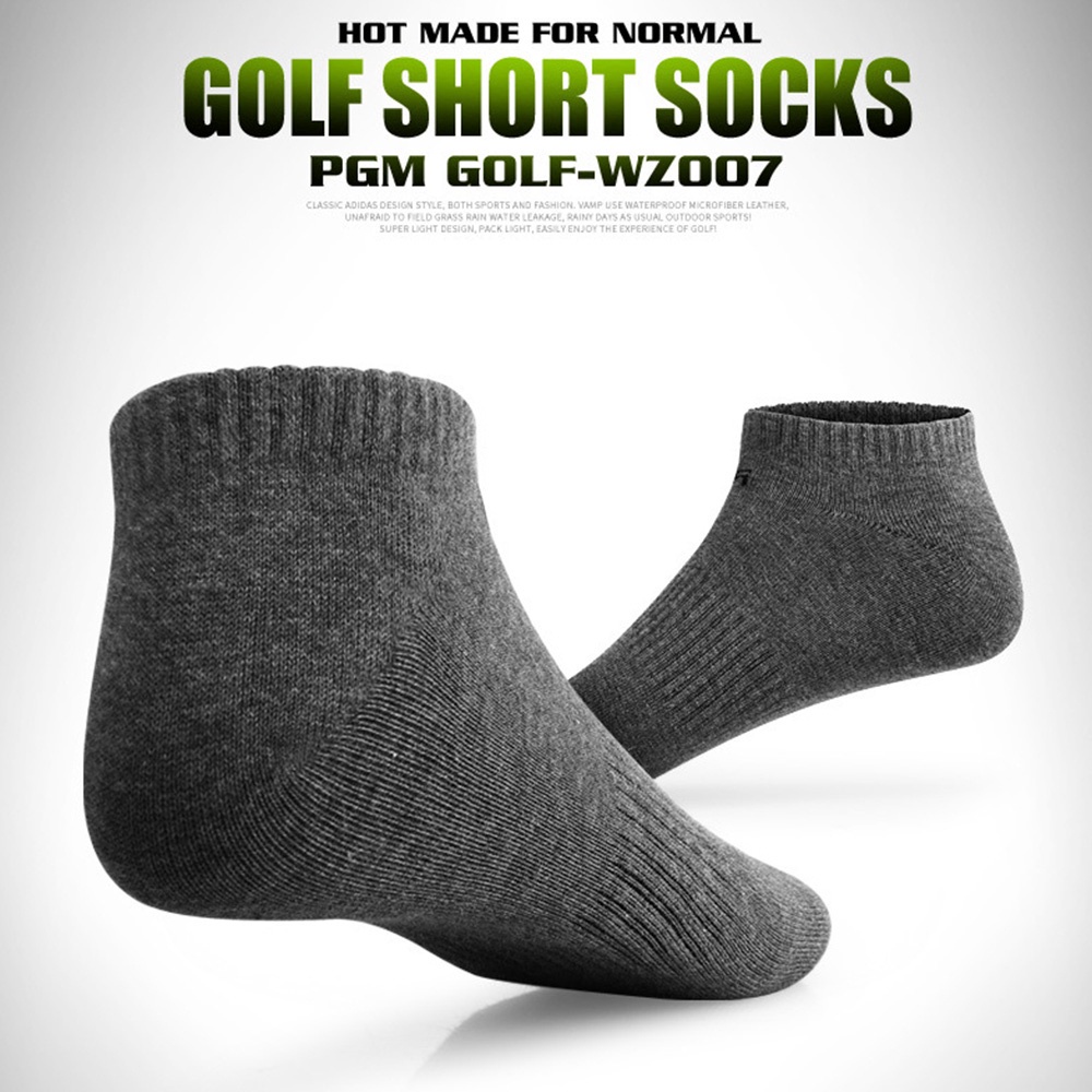 Đôi Vớ Đánh Golf Bằng Vải Cotton Co Giãn Thoáng Khí Cho Nam