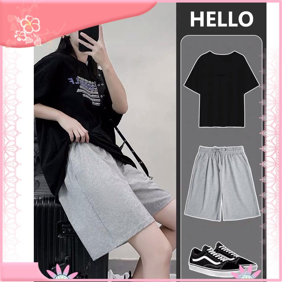 Quần sooc/ cộc nữ ống rộng, Quần short cạp chun phong cách năng động Trẻ trung Hàn Quốc QS06-1