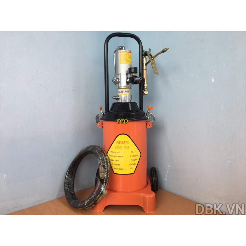 Máy Bơm Mỡ Khí Nén 12 Lít