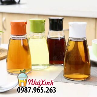 Lọ dầu ăn thủy tinh / Lọ đựng nước mắm 170ml