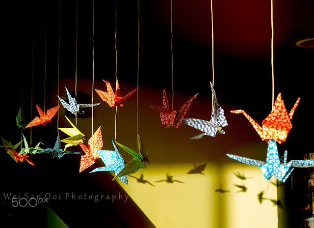 Giấy gấp hạc 500 giấy 40mm x 40mm