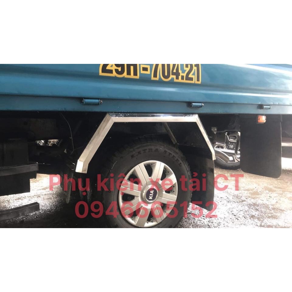 Chắn Bùn Sau Inox Xe Tải:K250,K200,K190,K165,K2700,K3000,H150,N250,1.5T,2T,2.5T