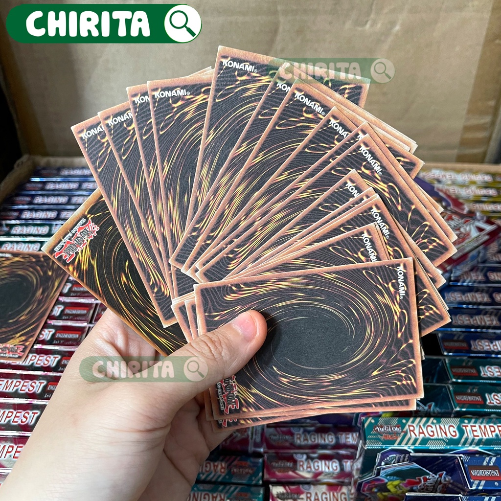 Bộ Bài YUGIOH Giấy Cứng - Gồm 25 Thẻ Bài Và 1 Lá Bài Hiếm Đồ Chơi Trẻ Em Chirita