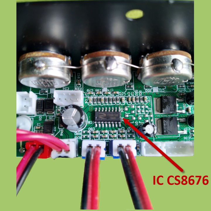 Mạch loa kéo CS8676 pin 7V4 kèm micro