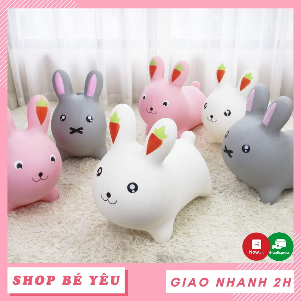 Thú nhún cho bé  𝑭𝒓𝒆𝒆𝒔𝒉𝒊𝒑  Thú nhún cao cấp cho bé kèm bơm Toys House