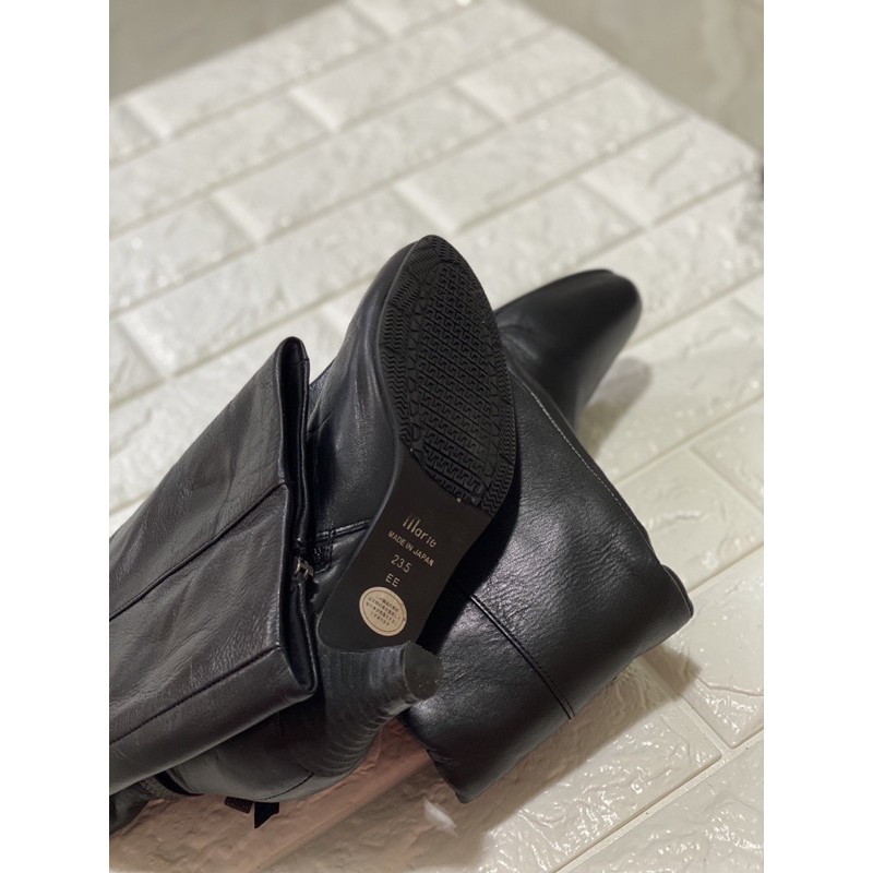 Giày bốt dài Nhật da thật