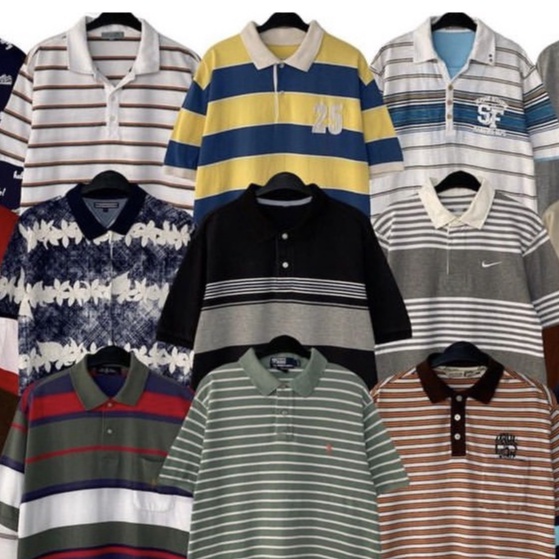 Áo Polo Trơn Chất Liệu Cotton CVC Chống Nhăn, Form Suông Basic Vải Cotton Cá Sấu Mẫu 4