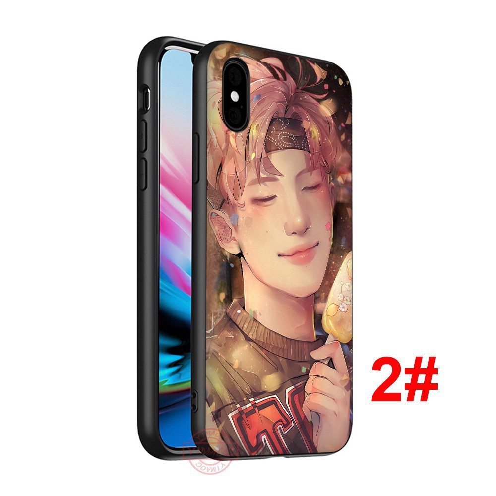 [Bb123]  Ốp điện thoại silicone in hình nam nhân Hàn Quốc Fake Love cho iPhone XS Max XR X 8 Plus 7 Plus 6s Plus 6 1