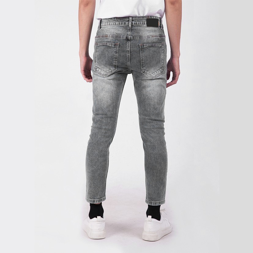 Quần jean nam xám đậm ✅ Quần jean nam màu xám form slimfit ✅TRENDY STORE [#456] | BigBuy360 - bigbuy360.vn