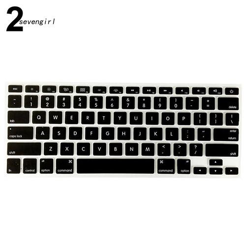 Vỏ bảo vệ bàn phím máy tính xách tay Apple MacBook Air Pro 13/15/17 inch bằng silicon mềm