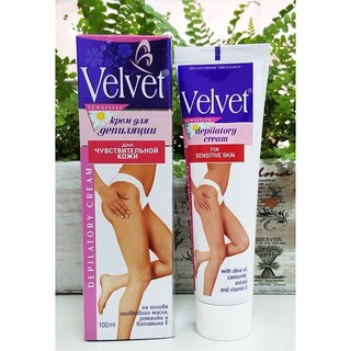 Kem Tẩy Lông Velvet Sensitive Nga