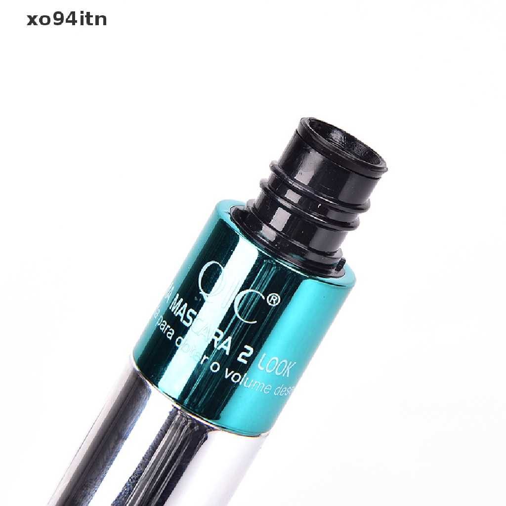 [Hàng mới về] Mascara chải lông mi QIC 2 trong 1 sợi lụa 4D chống thấm nước làm dài mi