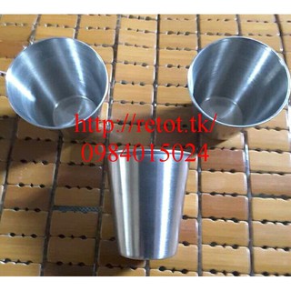 Ly làm đá, cốc làm đá, ly inox, cốc inox 70ml (đặt trước)