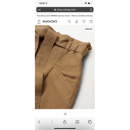 Quần Short Đũi Bé Gái Papper Nâu Đất MG