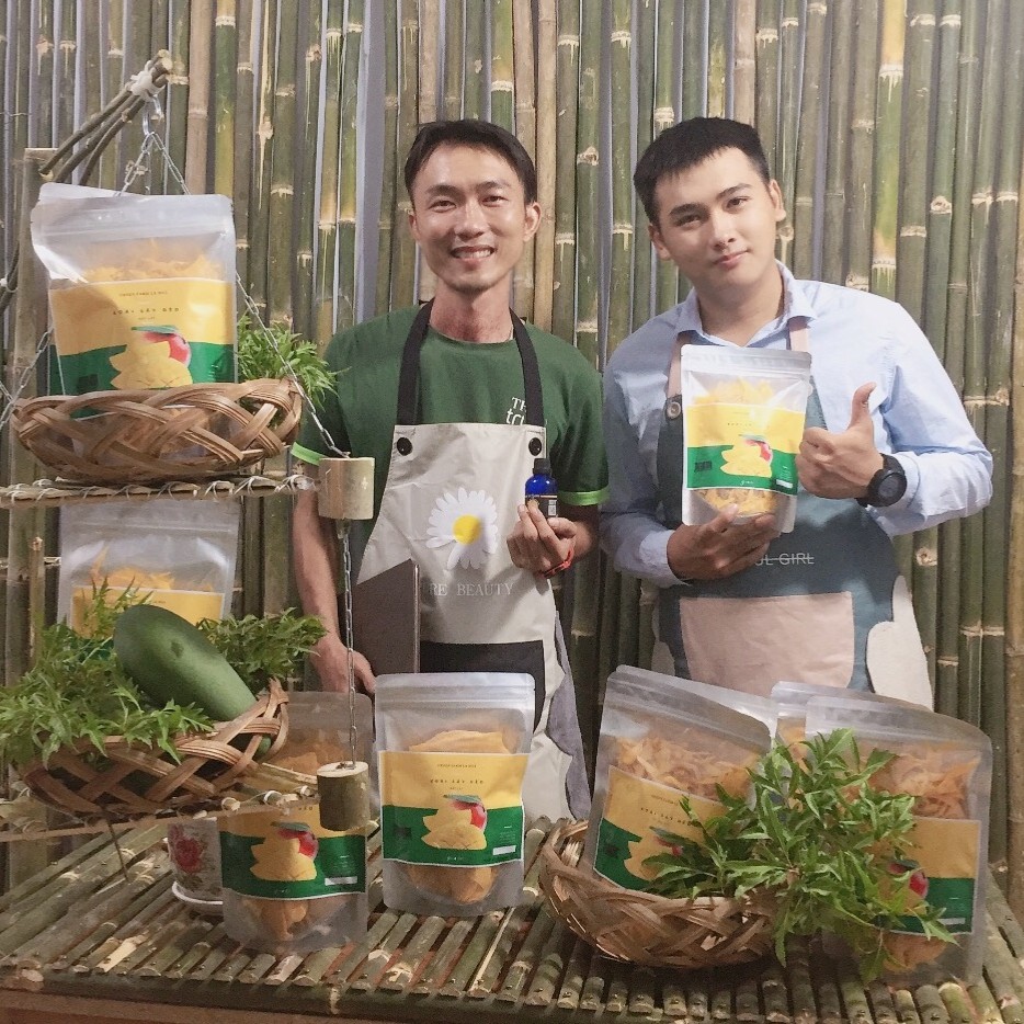 [SIÊU NGON] 200g 300g 500g Xoài sấy dẻo Sắt Sợi - GREEN FARM LA NGÀ