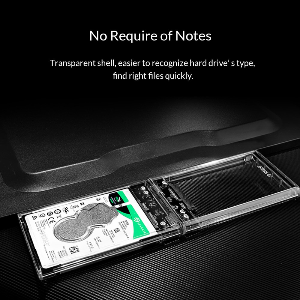 Hộp ổ cứng 2.5” Gen2 Type-C: 2139C3-G2-CR