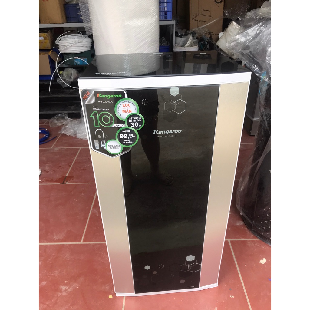 Máy lọc nước R.O nước mặn, nước lợ Kangaroo KG3500AVTU 10 lõi- Điện máy Sunmy- Bảo hành chính hãng toàn quốc