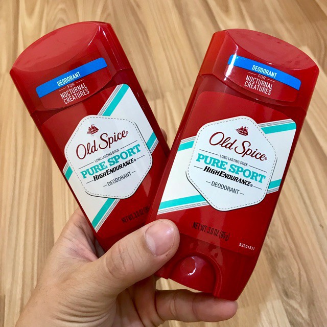 NEW-Lăn khử mùi Old Spice Pure Sport High Endurance - 85g