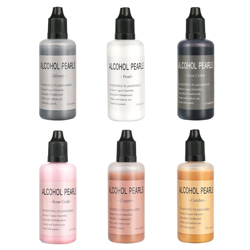 Mực Cồn Resin Ánh Kim Dùng Nhuộm Màu Chất Lượng Cao