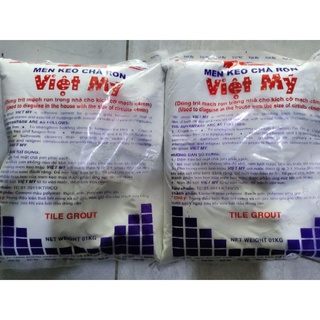 thùng 20 túi keo chà ron việt mỹ mỗi túi 1kg