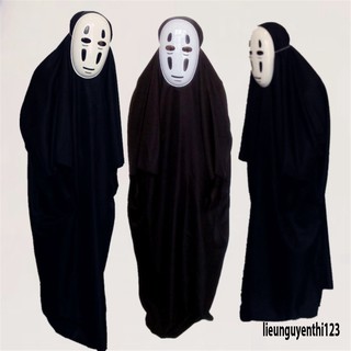 [COSPLAY VÔ DIỆN] SET BỘ TRANG PHỤC HÓA TRANG VÔ DIỆN Hayao Miyazaki SPIRITED AWAY(KAONASHI) CHO TRẺ EM VÀ NGƯỜI LỚN