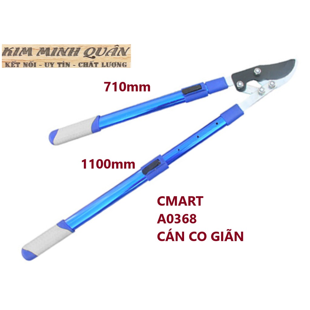 Kéo Cắt Cành Lớn Cán Co Giản Trợ Lực 710/1100mm A0368 CMART