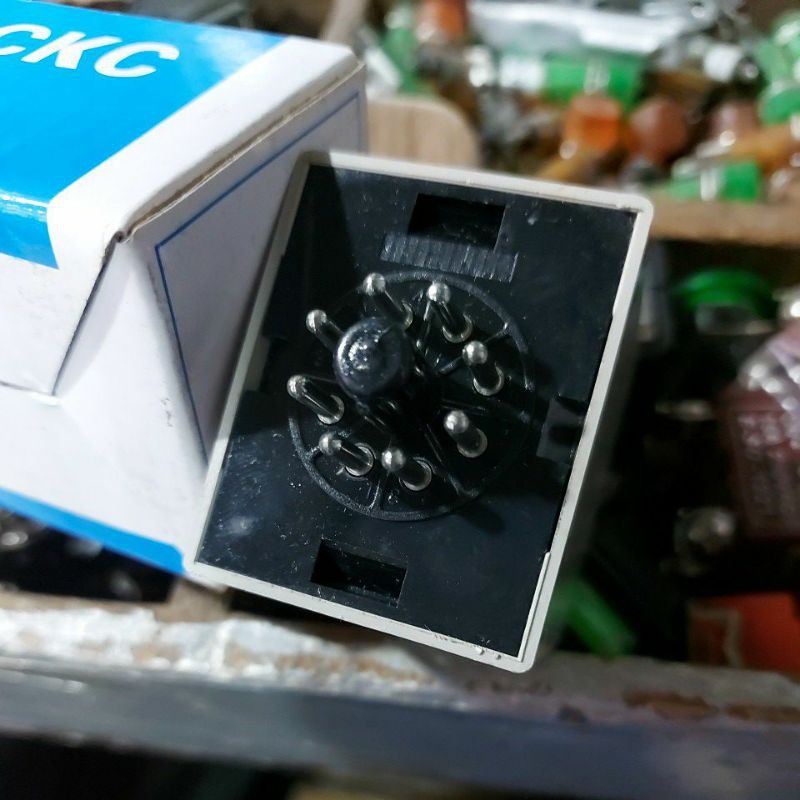 Rơ le thời gian CKC AH3-3 220VAC 24VDC 12VDC 380VAC 110VAC