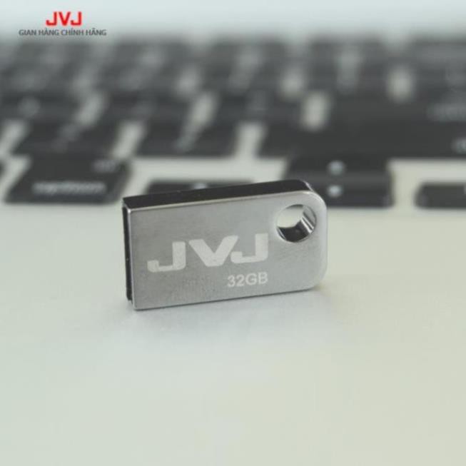 USB 32G/64GB/16GB/8GB/4GB JVJ FLASH S2 Siêu Nhỏ Gọn Vỏ Kim Loại - USB Chống Nước 2.0 Tốc Độ Upto 100MB/s BH 2 Năm
