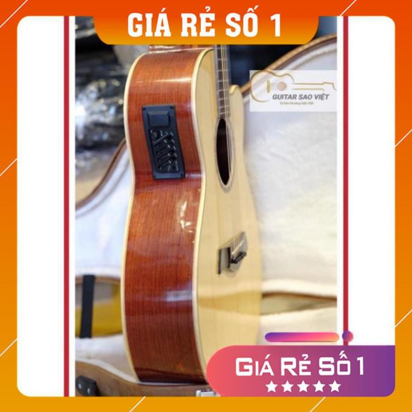 Đàn guitar acoustic full solid có EQ mã Star-02CE (shopmh59)