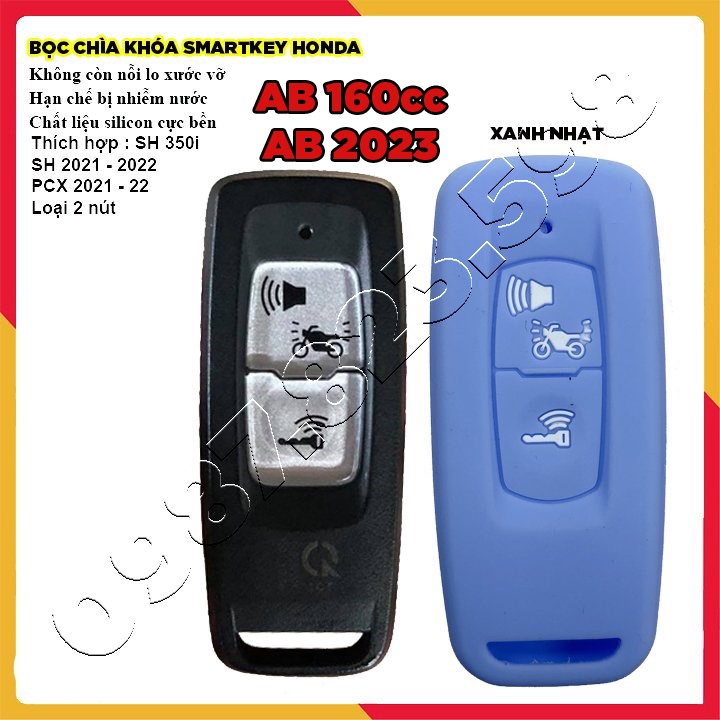 Bọc Chìa Khoá Smartkey Honda Airbalde 2023 , Bọc Chìa Khóa Xe Airblade, AB 160,125 2023