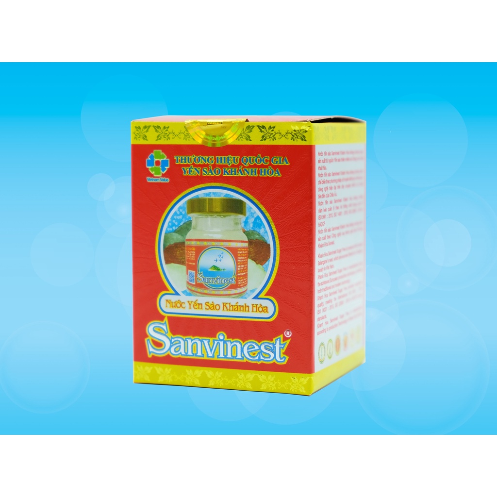 Nước Yến sào Sanvinest Khánh Hòa đóng lọ 70ml