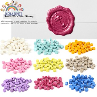 Bộ 100 hạt sáp niêm phong bì thư kiểu vintage