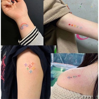 Set xăm dán cute hàn quốc