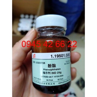 Chỉ thị Phenolphthalein - JHD - chai 25g