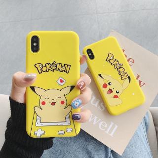 Ốp lưng hoạ tiết Pikachu hoạt hình dành cho điện thoại iPhone 5 5s se iPhone 6 7 8 6S PlusiPhone X XR XS MAX