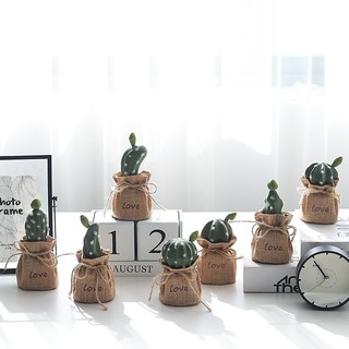 🔥𝐇𝐎𝐓 𝐃𝐄𝐀𝐋🔥Xương Rồng Decor Trang Trí Bàn Học MQ-021