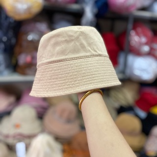 NÓN BUCKET TAI BÈO VÀNH CỤP THỜI TRANG NHIỀU MÀU