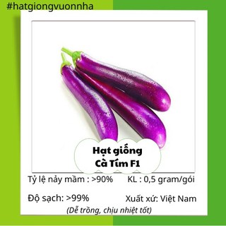 Hạt giống cà tím rado f1 - gói 0.5 gram