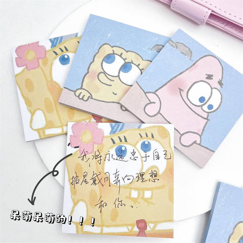 ⭐ iLado ⭐  Giấy note 30 tờ sticky Tập giấy ghi  post-it phim chú giấy note giấy nhớ Giấy Note Ghi Chú