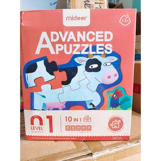 Bộ xếp hình Animal Động Vật level 1 - Advanced Puzzle
