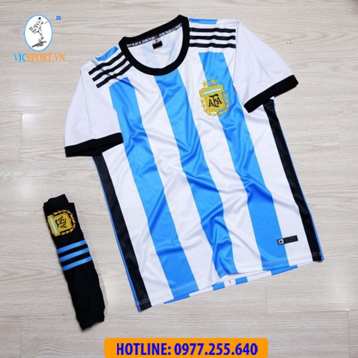 Áo đá banh, quần áo đá bóng đội tuyển Argentina mới nhất đủ màu - Vicsport