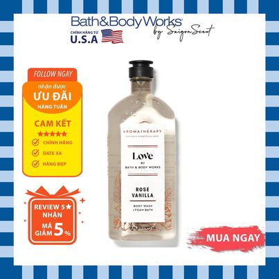 Sữa tắm Bath and Body Works Aromatherapy - Love (295ml)