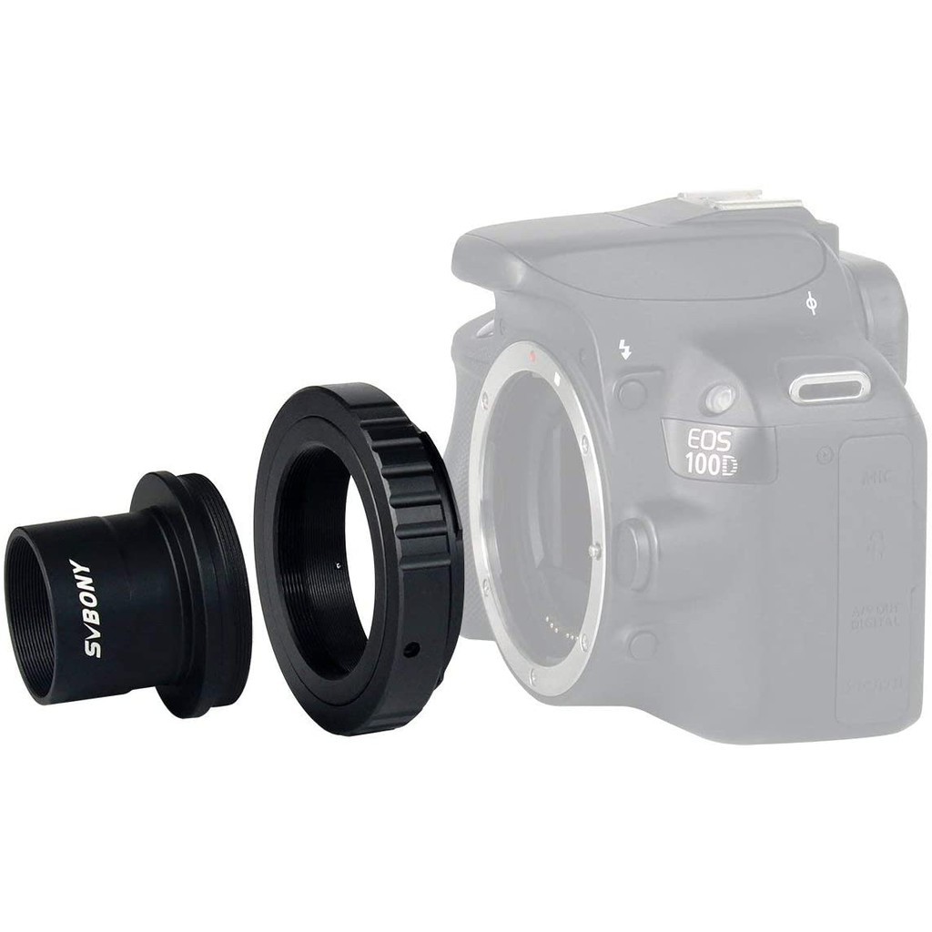 Vòng Chuyển Đổi SVBONY T2 Kim Loại 1.25inch Cho Ống Kính Canon EOS Chuẩn EF Và Camera Kính Viễn Vọng Chụp Ảnh Thiên Văn