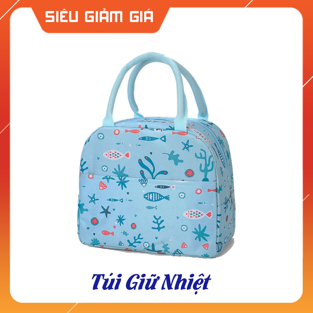 Túi đựng hộp cơm TGN-001 thiết kế khóa kéo chắc chăn chống thầm nước